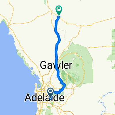 WP to Saddleworth via Kersbrook and Gawler