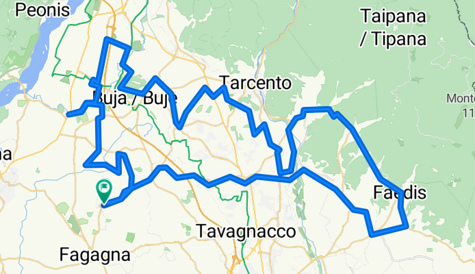 Caporiacco-Faedis-Segnacco-Buia-Caporiacco