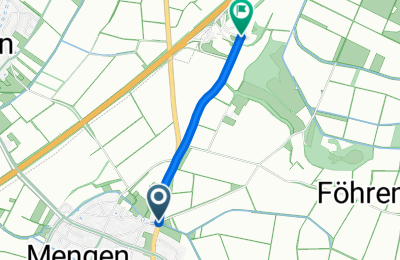 Route in der Bikemap App öffnen