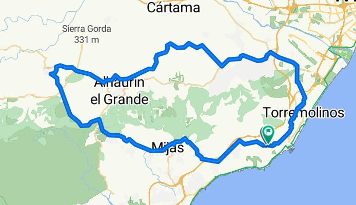Benalmádena, Mijas, Coín, Alhaurín el Grande, Alhaurín de la Torre, Churriana, Torremolinos, Benalmádena.