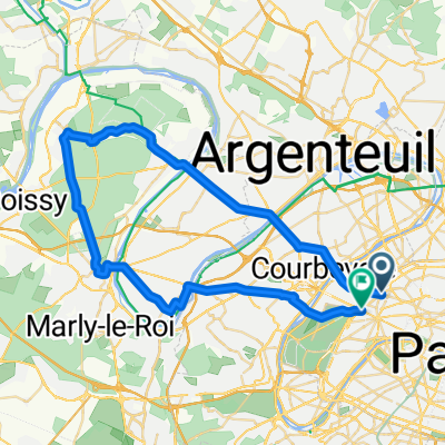 Sunday Ride #71 - Saint-Germain-en-Laye CLONED FROM ROUTE 1428213