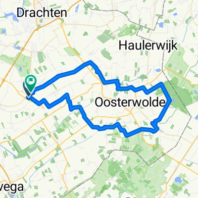 Fietsturfroute Gorredijk 2016