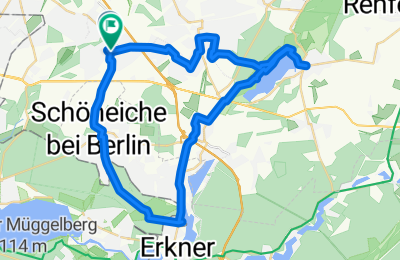 Route in der Bikemap App öffnen
