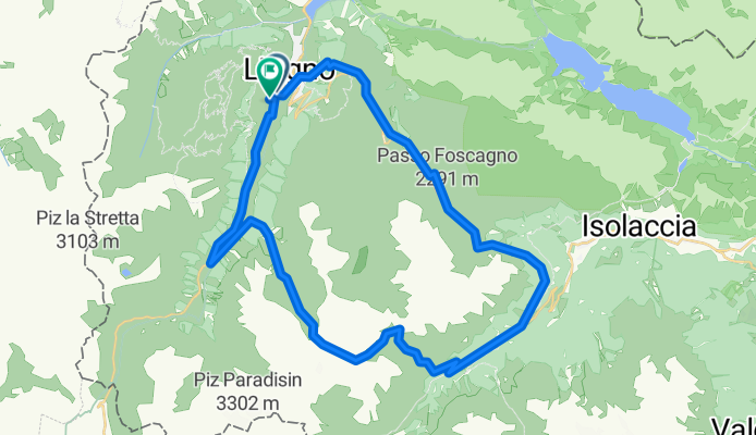 Livigno - mountain trail - Monte della Neve