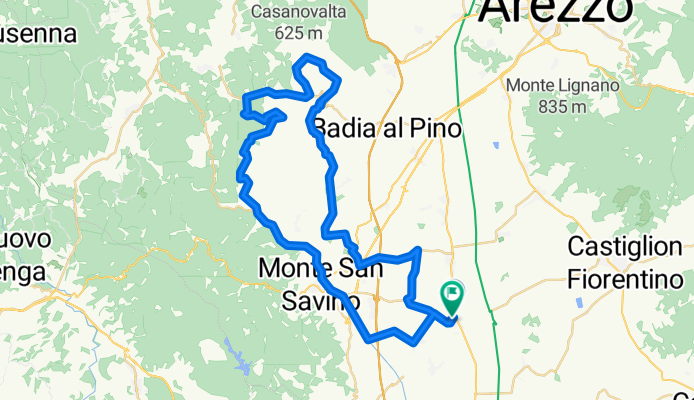 Civitella e poggi nei dintorni
