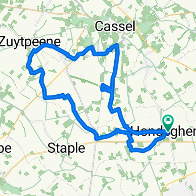 Boucle Hondeghem - Oxelaëre - Zuytpeene
