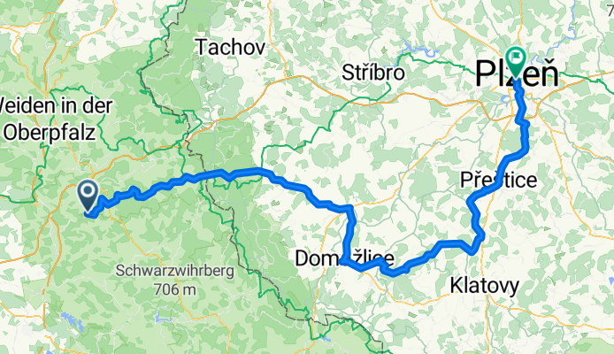 Trausnitz - Eslarn - Domazlice - Plzen Donnerstag 15.9.2016