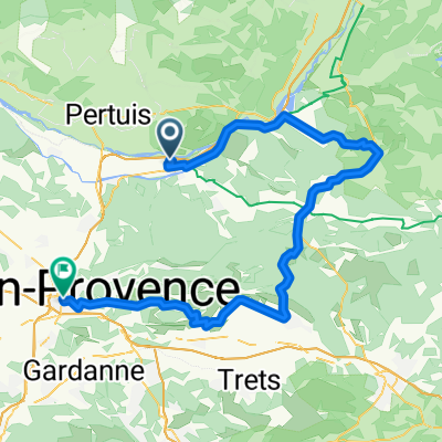 Aix en Provence 70.3 bike course