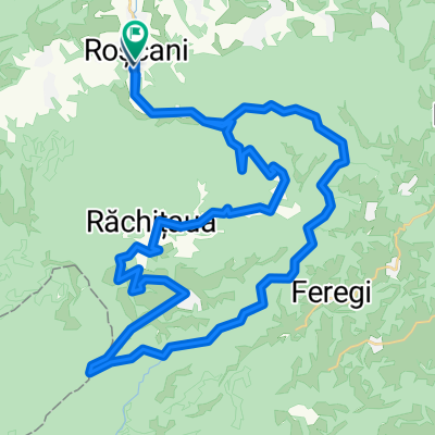 Roscani-Batrana - varianta lunga 55 km