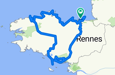 Route in der Bikemap App öffnen