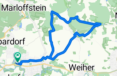 Route in der Bikemap App öffnen