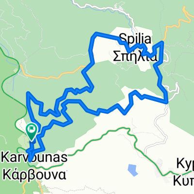 PLATANIA - SPILIA - PLATANIA  MTB ROUTE