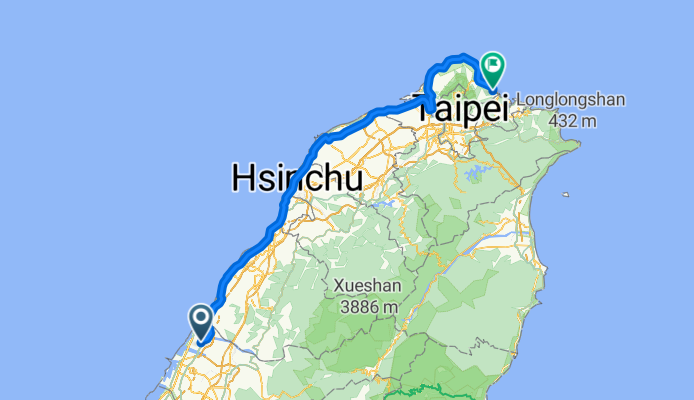 大甲體育場到翡翠灣