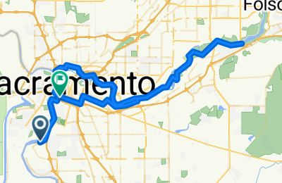 Route in der Bikemap App öffnen