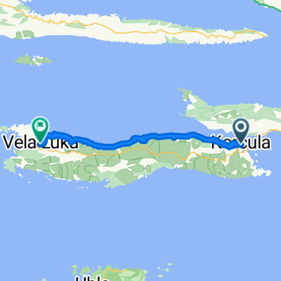 Korcula to Vela luka