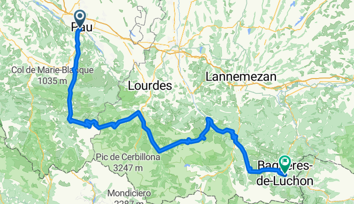 25 - 09 - Pau - Bagneres-de-Luchon