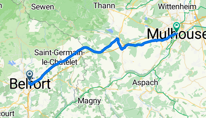 08 - Belfort - Mulhouse - 44,5 km