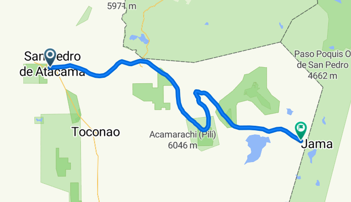 San Pedro Atacama - Paso de Jama
