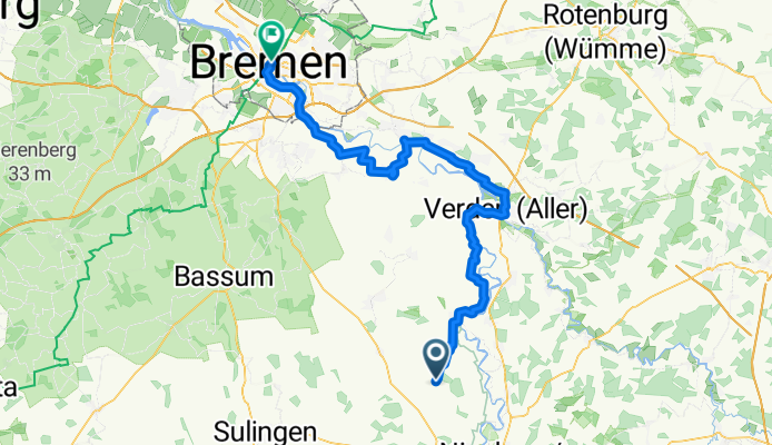 2016 Weserradweg 3. Etappe