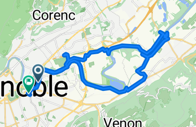 Route in der Bikemap App öffnen