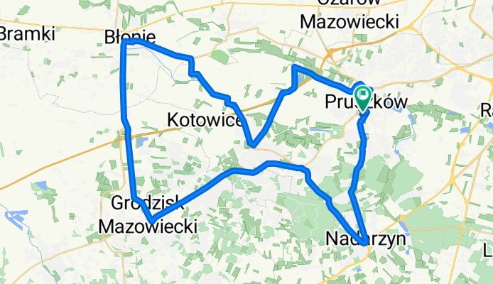 Pruszków - Brwinów - Błonie - Grodzisk Mazowiecki - Nadarzyn - Pruszków