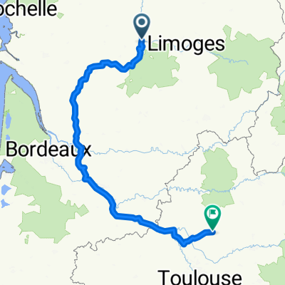 exideuil to montauban
