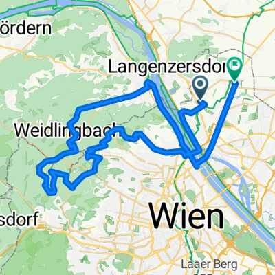 Strebersdorf-Cobenzl-Baumgarten-Sophienalpe-Klosterneuburg-Stammersdorf