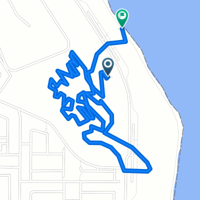 Al Wakkrah Hills XCO Race Route