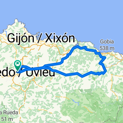 Oviedo-El Fito-La Campa-Oviedo