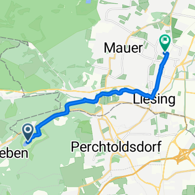 Steinbruch-See to Atzgersdorf
