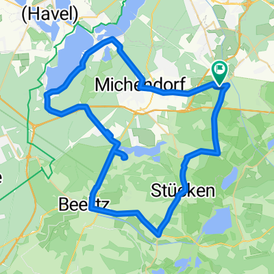 RTF Flämingrunde 50 km Runde