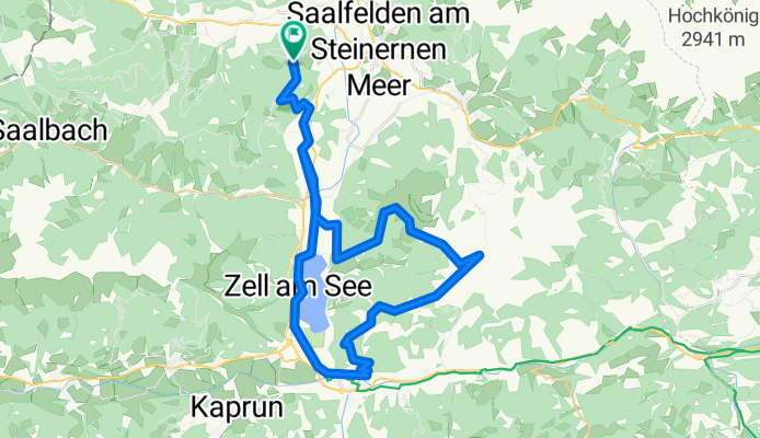 Zell am See - Hundstein - Maishoffen - Zell am See