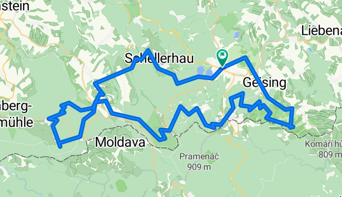 14 Achttausender im Erzgebirge