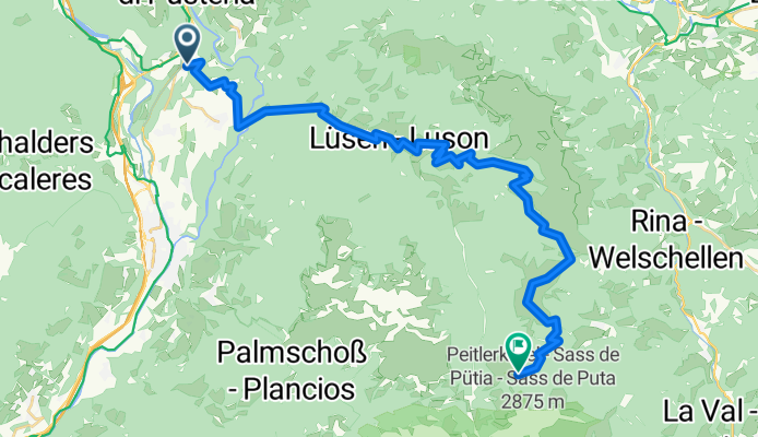 MTB-Alpencross Tegernsee - Villanders bei Bozen - Etappe 4: Schabs-Würzjoch