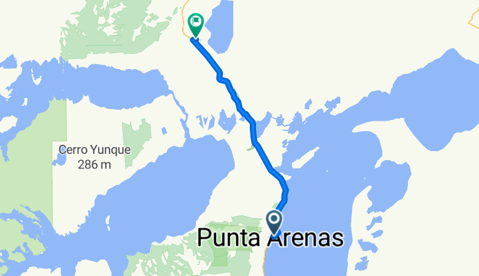 #154 Punta Arenas to Villa Tehuenches
