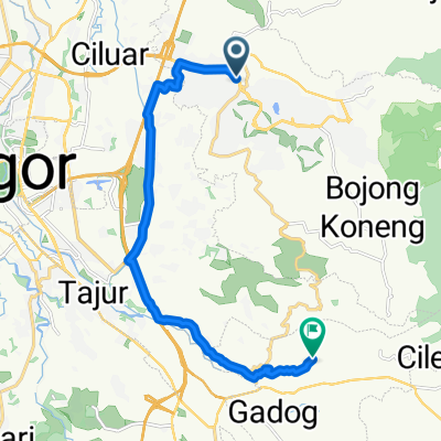 Sentul - Cikatapis via katulampa by HPW