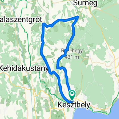 KH - Rezi - Sümegprága - Kisgörbö - Karmacs - KH