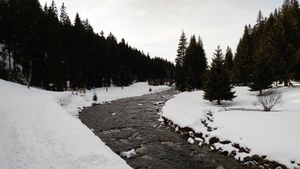 Punto saliente 2 lungo il percorso Bikemap "2016_02_06 Modrava"