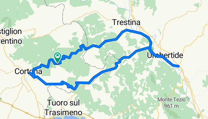 Portole - Umbertide - Cortona - Portole