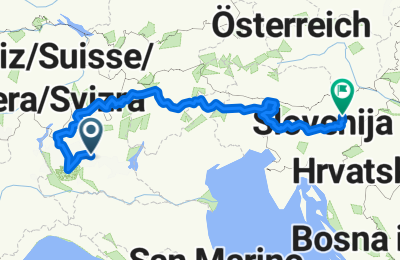Route in der Bikemap App öffnen