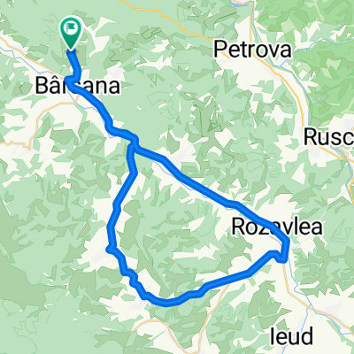 Barsana /Camping Barsana-Slatioara-Glod-Poienile Izei-Sieu-Rozavlea- Stramptura -Barsana /Bradova.