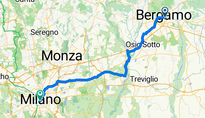 Bergamo-Milan
