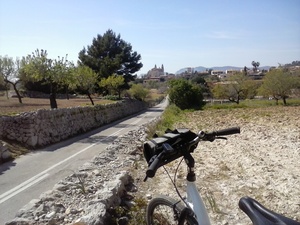 Hebe Bild 5 entlang der Bikemap-Route "Mallorca: Plaça d'Espanya (Palma)-Establiments-Calvià i tornar" hervor