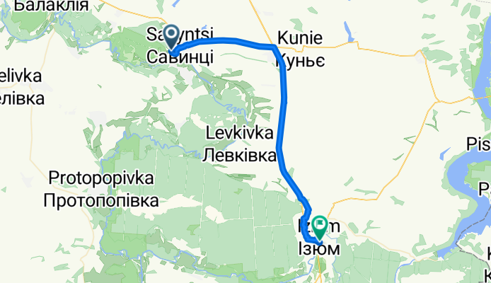 Савинцы-Изюм