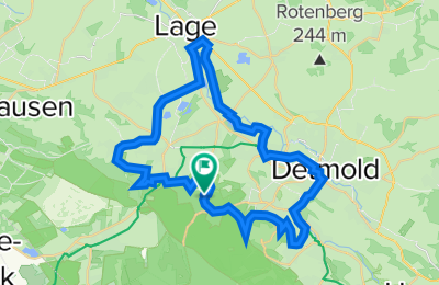 Route in der Bikemap App öffnen