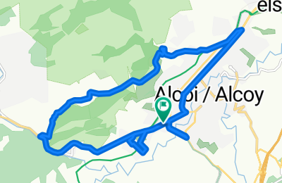 Route in der Bikemap App öffnen