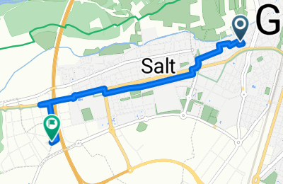 Route in der Bikemap App öffnen