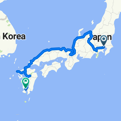 Japan: Southern tip to Tokyo