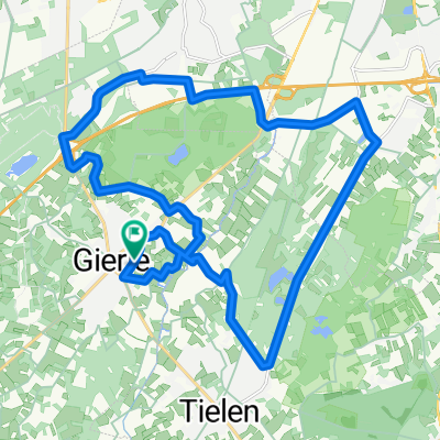 24km richting tielen