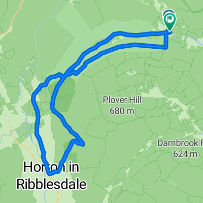 Beckermonds cycle route  almost 